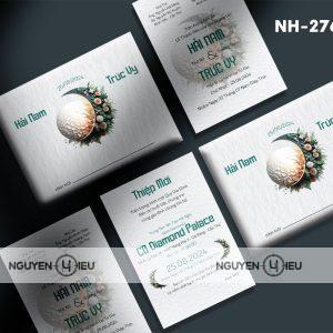 Thiệp cưới Hiếu Nguyễn thiết kế
